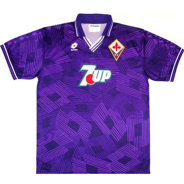 Camiseta Fiorentina Lotto Primera equipo Retro 1992 1993 Purpura